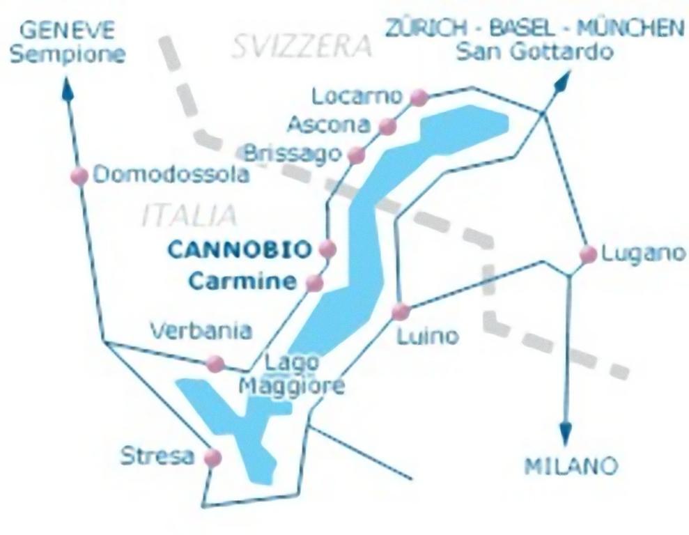 Albergo Del Lago Cannobio Exterior photo